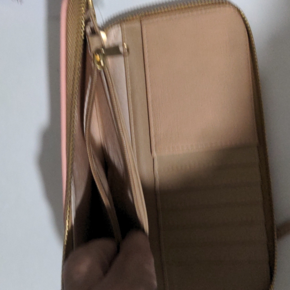 Time and Tru Women's Pink & Brown Wallet. NWT - Picture 4 of 7